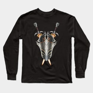 Futuristic Shield Long Sleeve T-Shirt